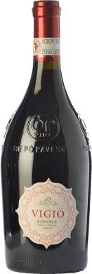 13,95 € Free Shipping | Red sparkling Calatroni Bonarda Frizzante Vigiö D.O.C. Oltrepò Pavese Lombardia Italy Bonarda Bottle 75 cl