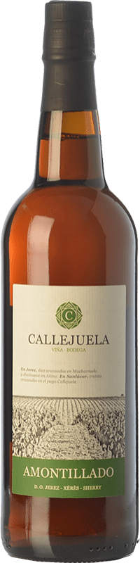 19,95 € Envío gratis | Vino Generoso Fortificado Callejuela Amontillado D.O. Jerez-Xérès-Sherry Andalucía España Palomino Fino 75 cl
