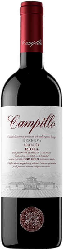 19,95 € Free Shipping | Red Wine Campillo Colección Reserve — Aged D.O.Ca. Rioja The Rioja Spain Tempranillo Bottle 75 cl