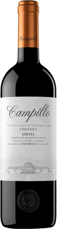 13,95 € Free Shipping | Red Wine Campillo Crianza — Aged D.O.Ca. Rioja The Rioja Spain Tempranillo Bottle 75 cl