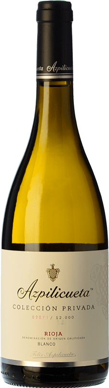 23,95 € 免费送货 | 白酒 Campo Viejo Félix Azpilicueta Colección Privada D.O.Ca. Rioja 拉里奥哈 西班牙 Viura 瓶子 75 cl