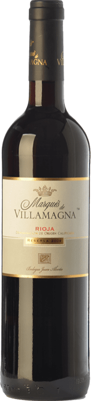 14,95 € Kostenloser Versand | Rotwein Campo Viejo Marqués de Villamagna Reserve D.O.Ca. Rioja La Rioja Spanien Tempranillo Flasche 75 cl