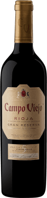 19,95 € 送料無料 | 赤ワイン Campo Viejo グランド・リザーブ D.O.Ca. Rioja ラ・リオハ スペイン Tempranillo, Graciano, Mazuelo ボトル 75 cl