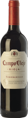 6,95 € 免费送货 | 红酒 Campo Viejo 年轻的 D.O.Ca. Rioja 拉里奥哈 西班牙 Tempranillo 瓶子 75 cl