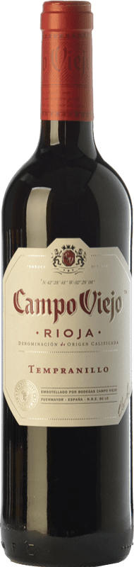 6,95 € Envío gratis | Vino Tinto Campo Viejo Joven D.O.Ca. Rioja La Rioja España Tempranillo 75 cl
