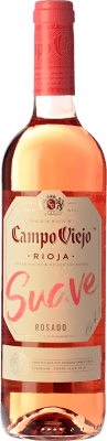 6,95 € Envio grátis | Vinho rosé Campo Viejo Jovem D.O.Ca. Rioja La Rioja Espanha Tempranillo Garrafa 75 cl