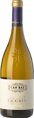 29,95 € Envoi gratuit | Vin blanc Can Bas La Creu Crianza D.O. Penedès Catalogne Espagne Sauvignon Blanc Bouteille 75 cl