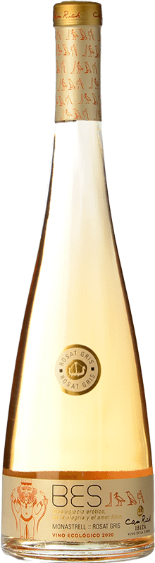 13,95 € Envoi gratuit | Vin Rosé Can Rich Bes I.G.P. Vi de la Terra de Ibiza Îles Baléares Espagne Monastrell Eco — Biologique Bouteille 75 cl