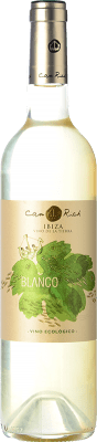 15,95 € Free Shipping | White Wine Can Rich I.G.P. Vi de la Terra de Ibiza Balearic Islands Spain Malvasia, Chardonnay Eco — Organic Bottle 75 cl