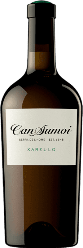 17,95 € Envío gratis | Vino Blanco Can Sumoi D.O. Penedès Cataluña España Xarel·lo Eco — Ecológico 75 cl
