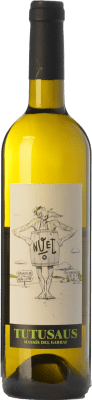 8,95 € Envío gratis | Vino Blanco Can Tutusaus Nuet D.O. Penedès Cataluña España Viognier, Xarel·lo Eco — Ecológico 75 cl