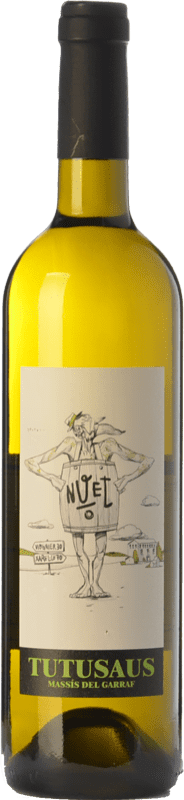 8,95 € Free Shipping | White Wine Can Tutusaus Nuet D.O. Penedès Catalonia Spain Viognier, Xarel·lo Eco — Organic Bottle 75 cl