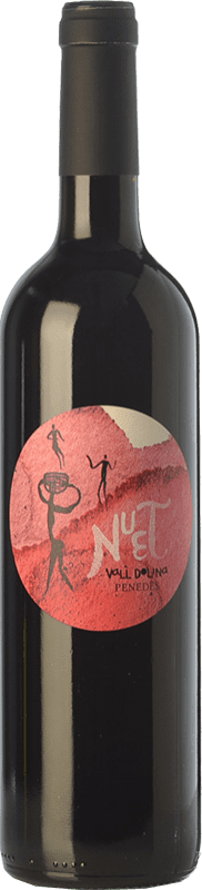 7,95 € Free Shipping | Red wine Can Tutusaus Nuet Negre Young D.O. Penedès Catalonia Spain Marcelan Bottle 75 cl