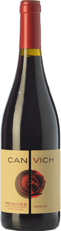 14,95 € Free Shipping | Red Wine Can Vich Crianza — Aged D.O. Penedès Catalonia Spain Cabernet Sauvignon Bottle 75 cl
