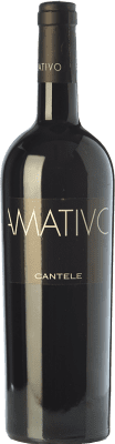 21,95 € 免费送货 | 红酒 Cantele Amativo I.G.T. Salento 坎帕尼亚 意大利 Primitivo, Negroamaro 瓶子 75 cl