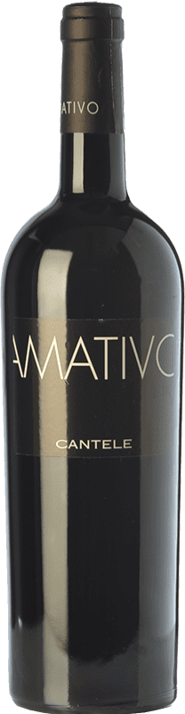 28,95 € Free Shipping | Red wine Cantele Amativo I.G.T. Salento Campania Italy Primitivo, Negroamaro Bottle 75 cl