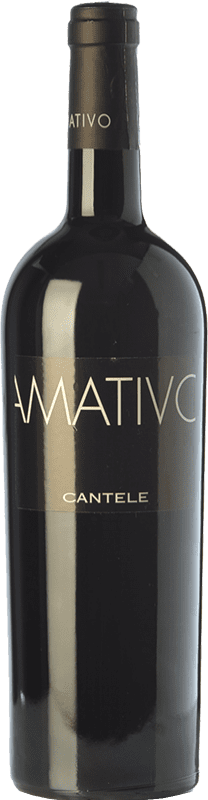 21,95 € Spedizione Gratuita | Vino rosso Cantele Amativo I.G.T. Salento Campania Italia Primitivo, Negroamaro Bottiglia Magnum 1,5 L