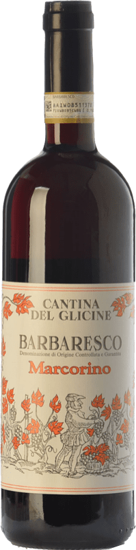 46,95 € Envio grátis | Vinho tinto Cantina del Glicine Marcorino D.O.C.G. Barbaresco Piemonte Itália Nebbiolo Garrafa 75 cl