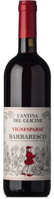 39,95 € Envio grátis | Vinho tinto Cantina del Glicine Vignesparse D.O.C.G. Barbaresco Piemonte Itália Nebbiolo Garrafa 75 cl