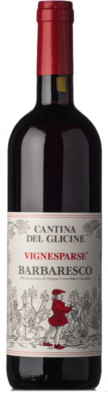 39,95 € 免费送货 | 红酒 Cantina del Glicine Vignesparse D.O.C.G. Barbaresco 皮埃蒙特 意大利 Nebbiolo 瓶子 75 cl