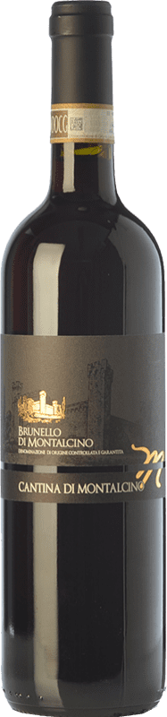 33,95 € Spedizione Gratuita | Vino rosso Cantina di Montalcino D.O.C.G. Brunello di Montalcino Toscana Italia Sangiovese Bottiglia 75 cl