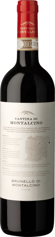 43,95 € Spedizione Gratuita | Vino Rosso Cantina di Montalcino D.O.C.G. Brunello di Montalcino Toscana Italia Sangiovese 75 cl