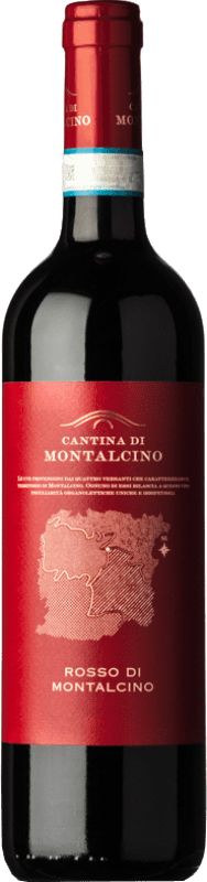 17,95 € Free Shipping | Red Wine Cantina di Montalcino D.O.C. Rosso di Montalcino Tuscany Italy Sangiovese 75 cl