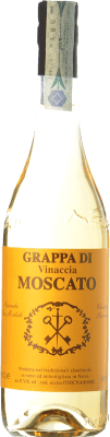 33,95 € Kostenloser Versand | Grappa San Michele Cantina Parroco I.G.T. Grappa Piemontese Piemont Italien Flasche 70 cl