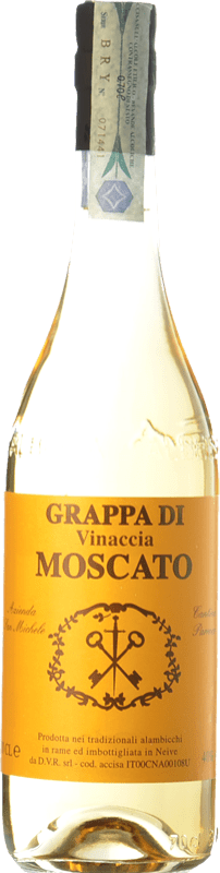 32,95 € Kostenloser Versand | Grappa San Michele Cantina Parroco I.G.T. Grappa Piemontese Piemont Italien Flasche 70 cl
