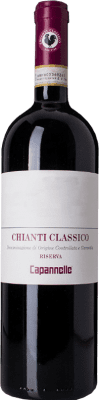 34,95 € Spedizione Gratuita | Vino rosso Capannelle Riserva D.O.C.G. Chianti Classico Toscana Italia Sangiovese Bottiglia 75 cl