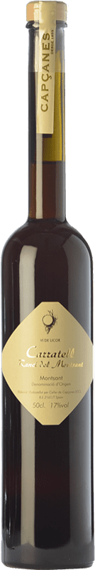 10,95 € Envio grátis | Vinho fortificado Celler de Capçanes Carratell Ranci D.O. Montsant Catalunha Espanha Grenache Garrafa Medium 50 cl