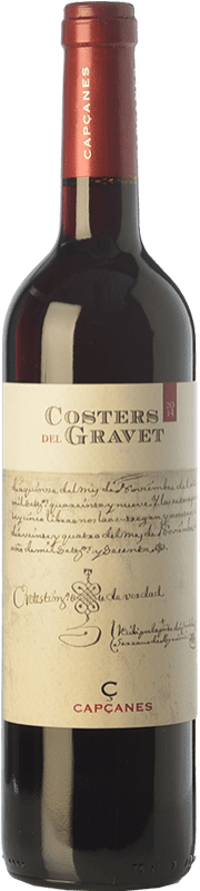 17,95 € Envoi gratuit | Vin Rouge Celler de Capçanes Costers del Gravet Crianza D.O. Montsant Catalogne Espagne Garnacha — Grenache, Cabernet Sauvignon, Cariñena — Carignan Bouteille 75 cl