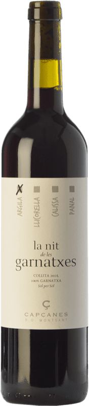 16,95 € Free Shipping | Red Wine Celler de Capçanes Nit de les Garnatxes Argila Young D.O. Montsant Catalonia Spain Grenache Bottle 75 cl
