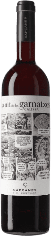 14,95 € Free Shipping | Red wine Celler de Capçanes Nit de les Garnatxes Calissa Young D.O. Montsant Catalonia Spain Grenache Bottle 75 cl