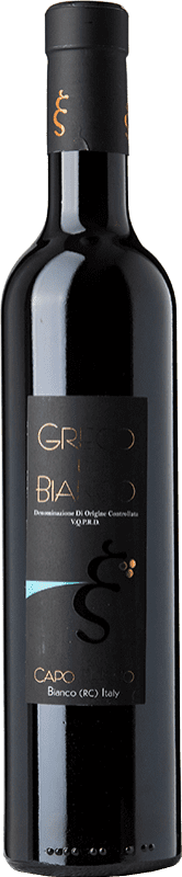 25,95 € Kostenloser Versand | Süßwein Capo Zefirio D.O.C. Greco di Bianco Kalabrien Italien Greco Medium-Flasche 50 cl