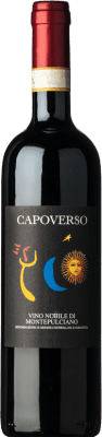 27,95 € Бесплатная доставка | Красное вино Capoverso D.O.C.G. Vino Nobile di Montepulciano Тоскана Италия Merlot, Sangiovese бутылка 75 cl