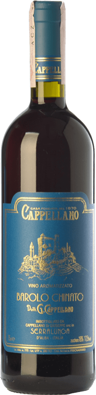 82,95 € Kostenloser Versand | Süßer Wein Cappellano Dr. Giuseppe Chinato D.O.C.G. Barolo Piemont Italien Nebbiolo Flasche 75 cl