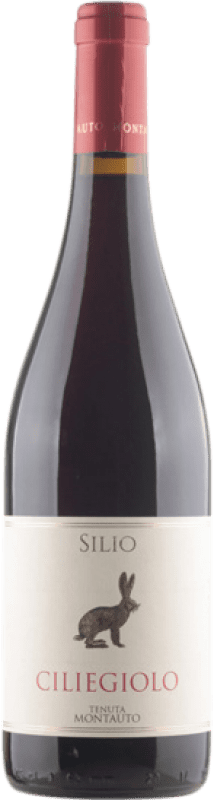 16,95 € Kostenloser Versand | Rotwein Montauto Silio D.O.C. Maremma Toscana Toskana Italien Ciliegiolo Eco Biologisch Flasche 75 cl