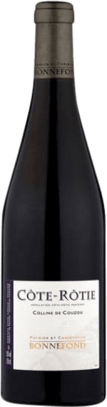 46,95 € Envío gratis | Vino tinto Bonnefond Colline de Couzou A.O.C. Côte-Rôtie Rhône Francia Syrah Botella 75 cl