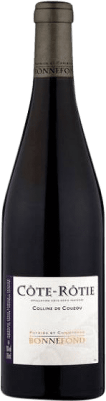 48,95 € Envío gratis | Vino tinto Domaine Bonnefond Colline de Couzou A.O.C. Côte-Rôtie Rhône Francia Syrah Botella 75 cl