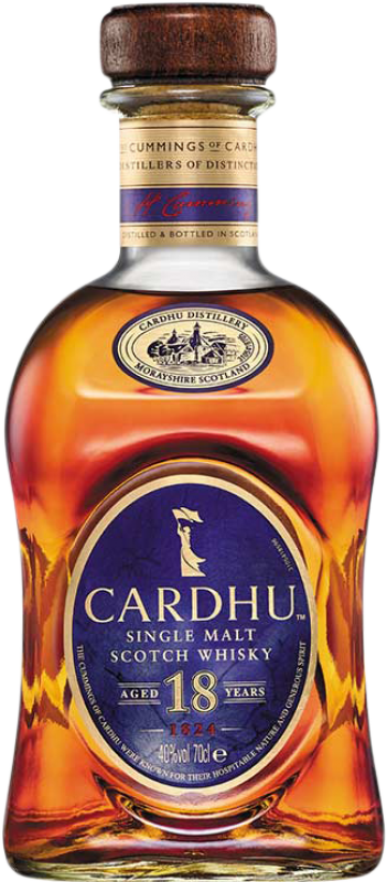 119,95 € Spedizione Gratuita | Whisky Single Malt Cardhu Speyside Regno Unito 18 Anni Bottiglia 70 cl