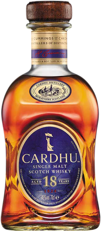 138,95 € Envoi gratuit | Single Malt Whisky Cardhu Speyside Royaume-Uni 18 Ans Bouteille 70 cl