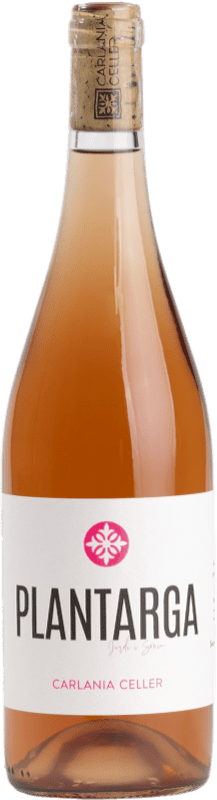 9,95 € Kostenloser Versand | Roséwein Carlania El Plantarga D.O. Conca de Barberà Katalonien Spanien Trepat Eco — Biologisch Flasche 75 cl
