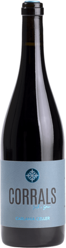 12,95 € Free Shipping | Red wine Carlania Els Corrals Young D.O. Conca de Barberà Catalonia Spain Trepat Bottle 75 cl