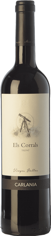 18,95 € Бесплатная доставка | Красное вино Carlania Els Corrals Молодой D.O. Conca de Barberà Каталония Испания Trepat бутылка 75 cl