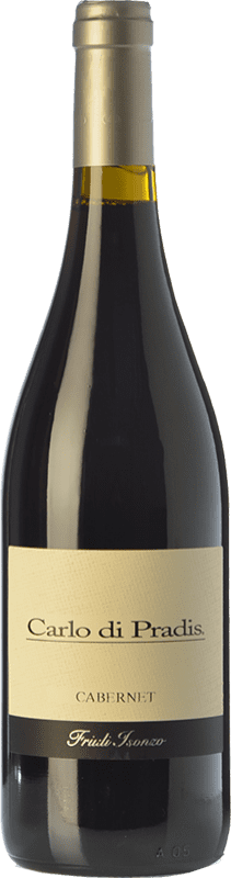 13,95 € Бесплатная доставка | Красное вино Carlo di Pradis D.O.C. Friuli Isonzo Фриули-Венеция-Джулия Италия Cabernet Franc бутылка 75 cl