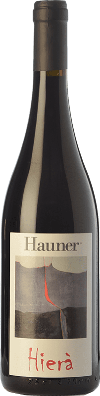 22,95 € Free Shipping | Red wine Hauner Hierà I.G.T. Salina Sicily Italy Grenache, Nocera, Calabrese Bottle 75 cl