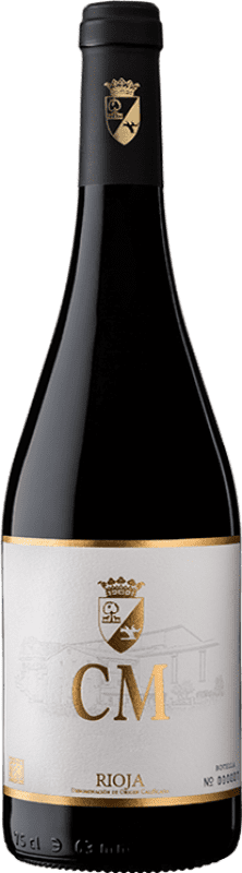 39,95 € Free Shipping | Red wine Carlos Moro Prestigio Aged D.O.Ca. Rioja The Rioja Spain Tempranillo Bottle 75 cl