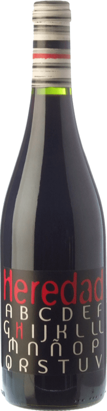 6,95 € 送料無料 | 赤ワイン Carlos Valero Heredad H 若い D.O. Campo de Borja アラゴン スペイン Garnacha — グルナッシュ ボトル 75 cl