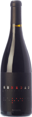 10,95 € Free Shipping | Red wine Carlos Valero Heredad Red Edición Limitada Joven D.O. Campo de Borja Aragon Spain Grenache Bottle 75 cl
